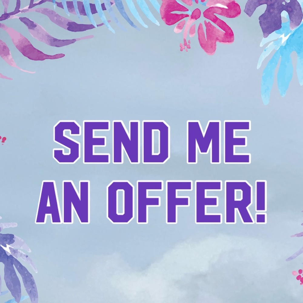 SEND ME AN OFFER AND I WILL ACCEPT OR NEGOTIATE 🥰